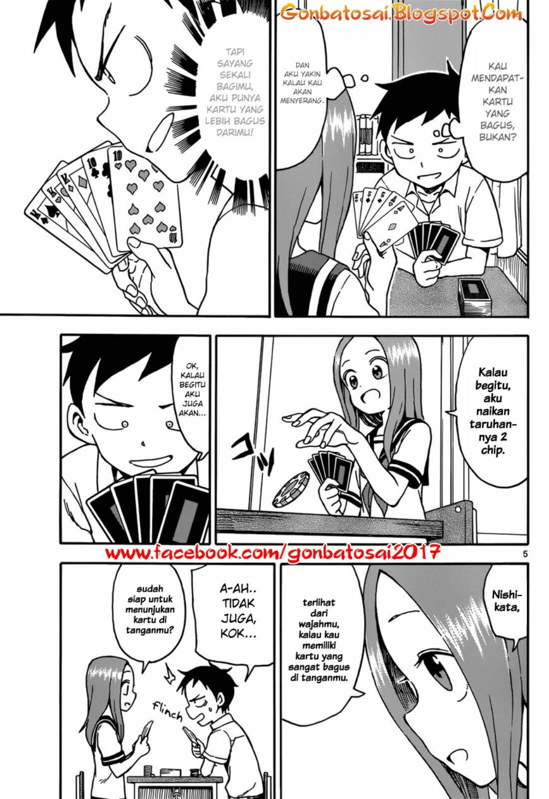 Karakai Jouzu no Takagi-san Chapter 33