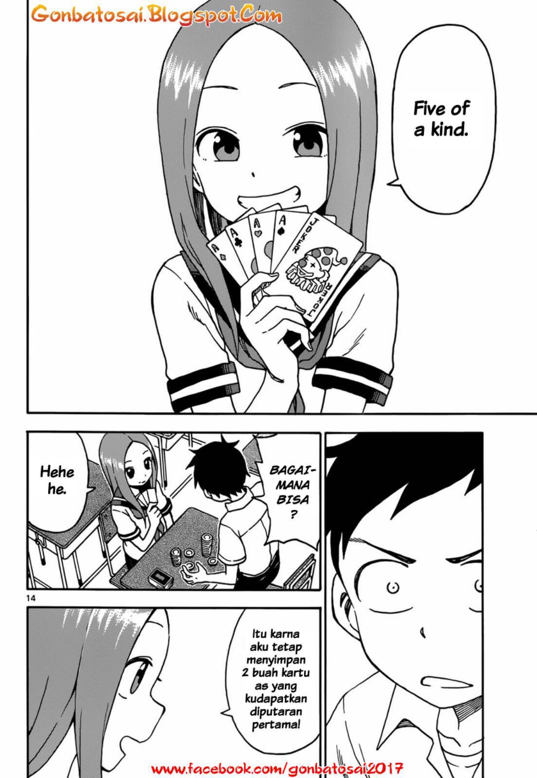 Karakai Jouzu no Takagi-san Chapter 33