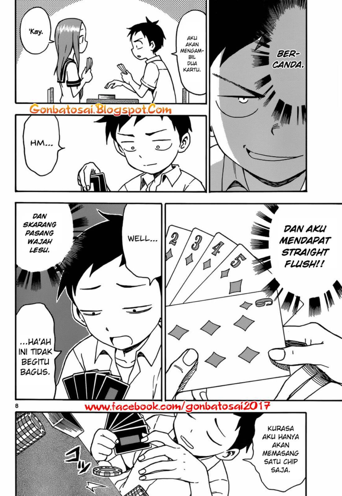 Karakai Jouzu no Takagi-san Chapter 33