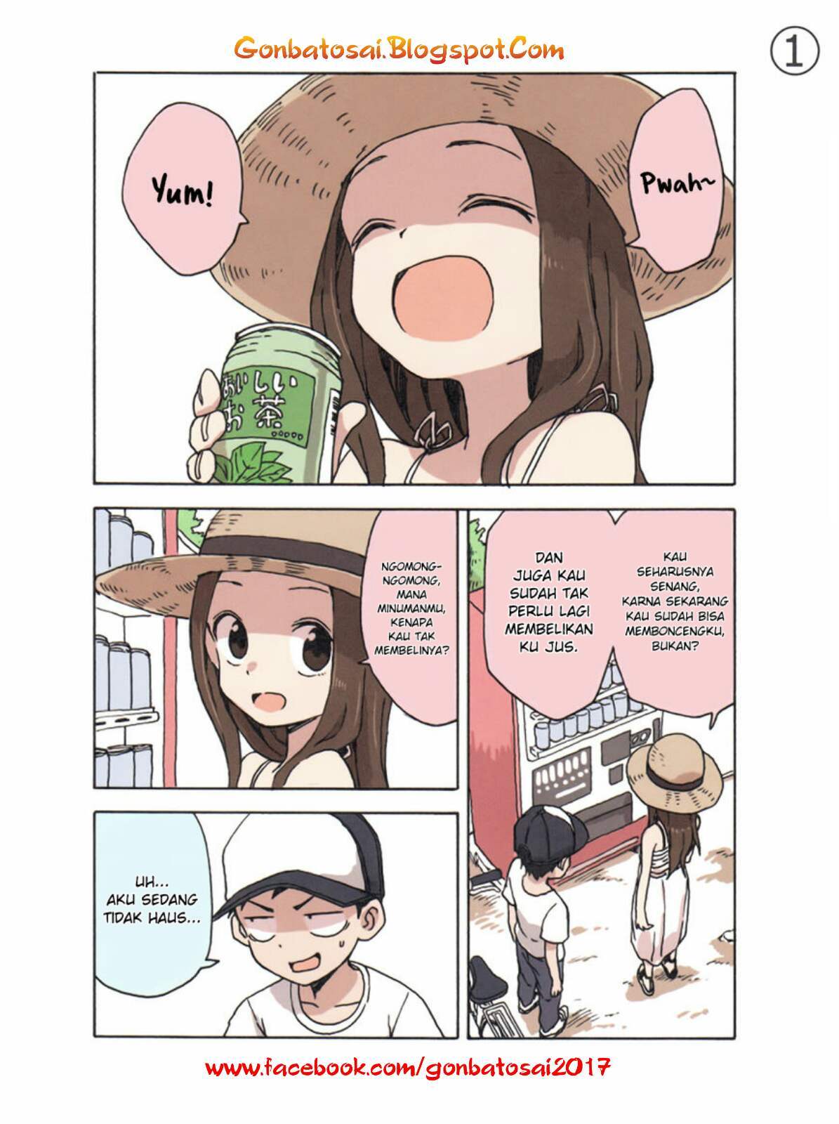 Karakai Jouzu no Takagi-san Chapter 34.5