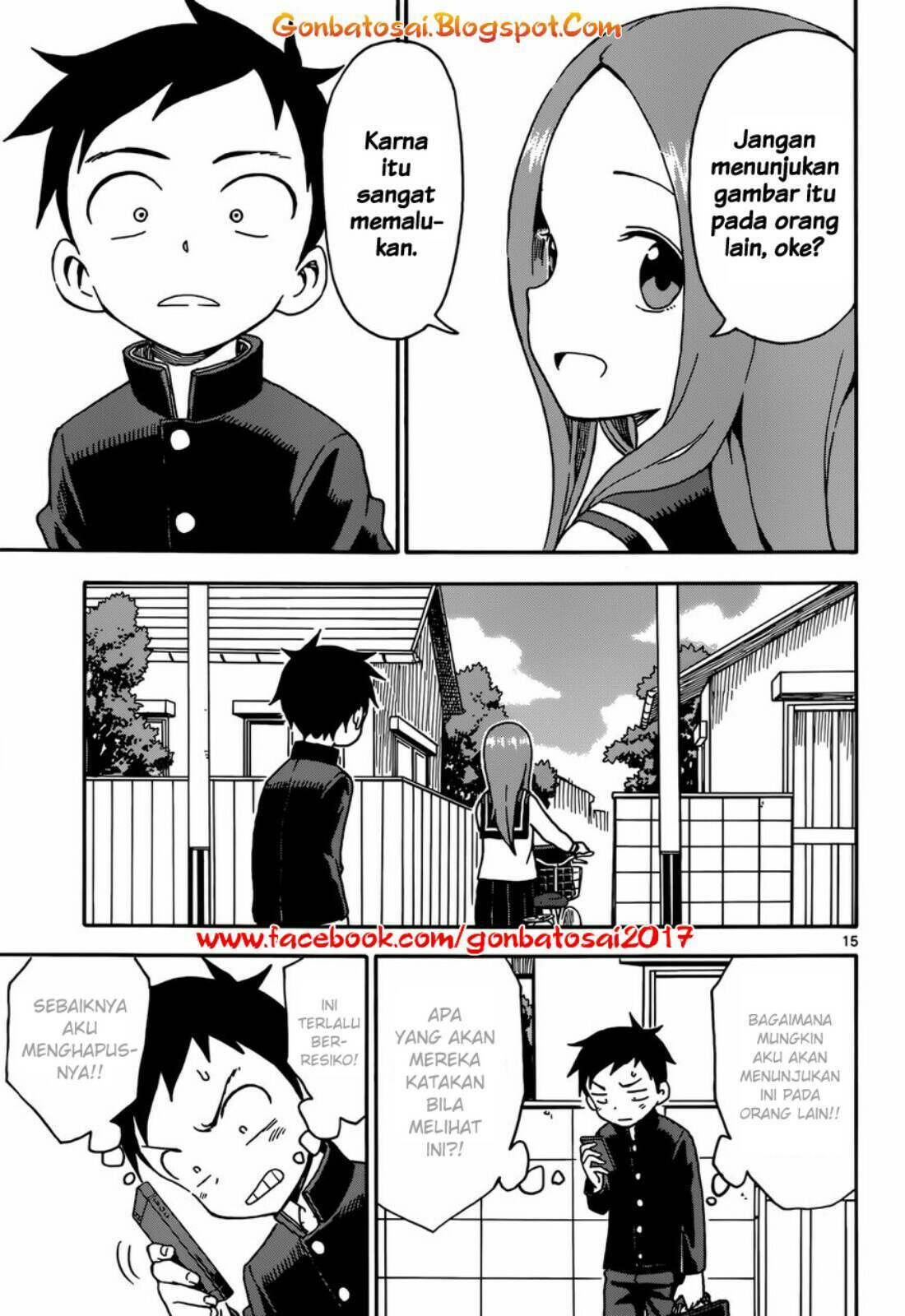 Karakai Jouzu no Takagi-san Chapter 34