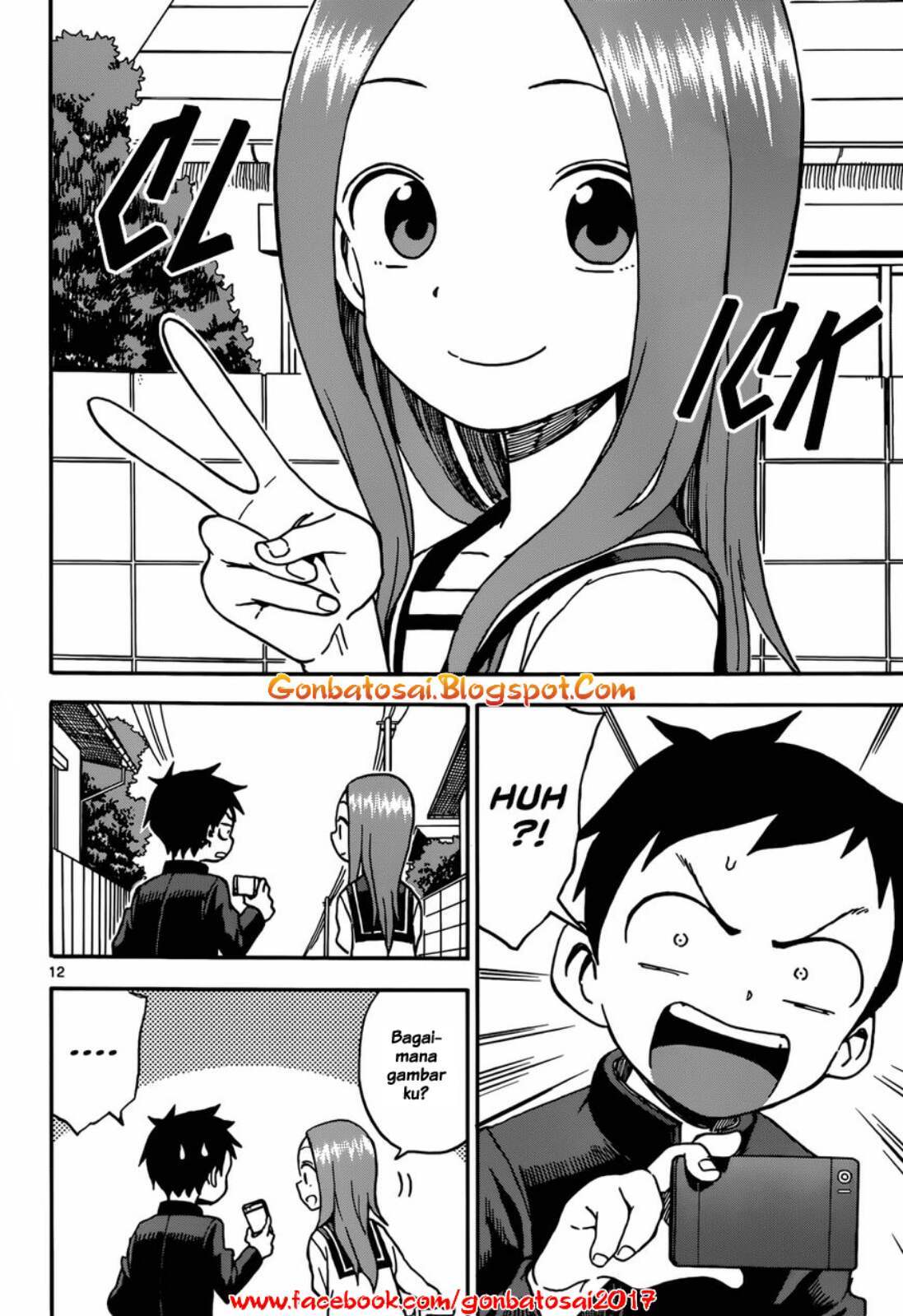 Karakai Jouzu no Takagi-san Chapter 34