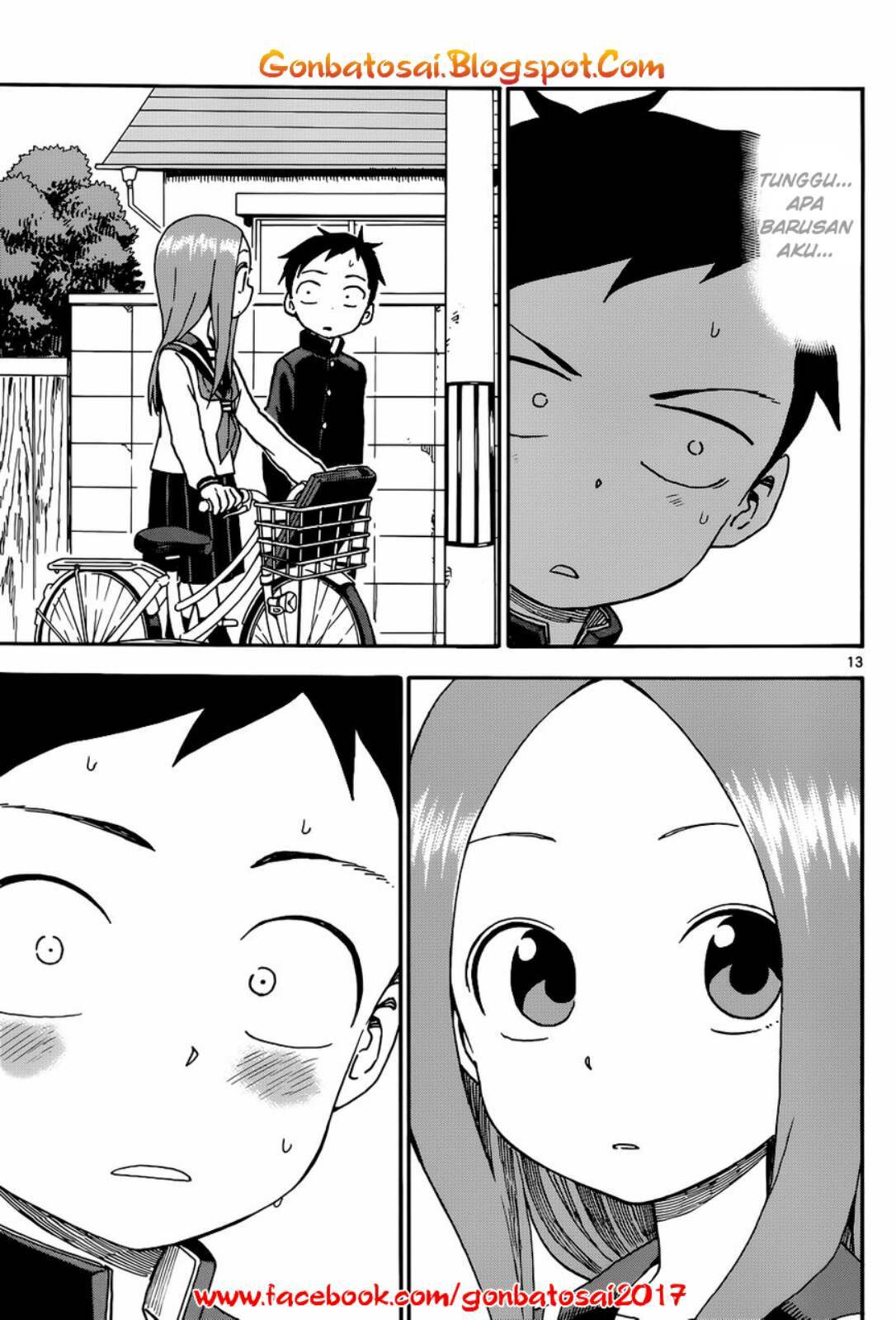 Karakai Jouzu no Takagi-san Chapter 36