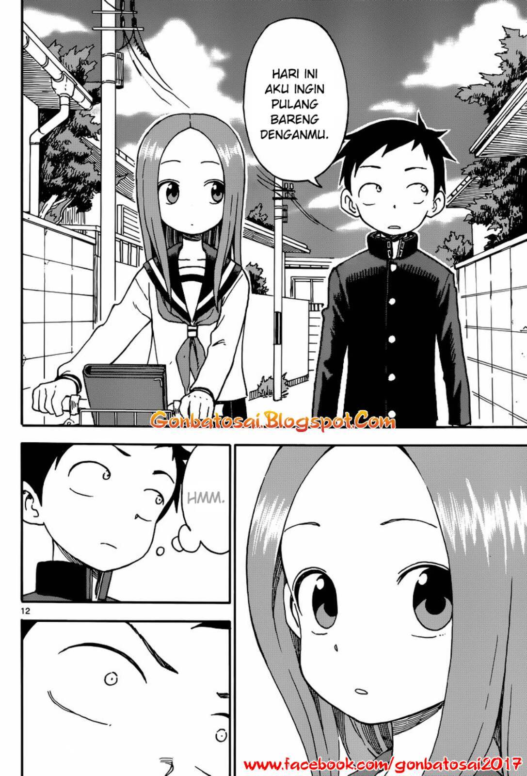 Karakai Jouzu no Takagi-san Chapter 36