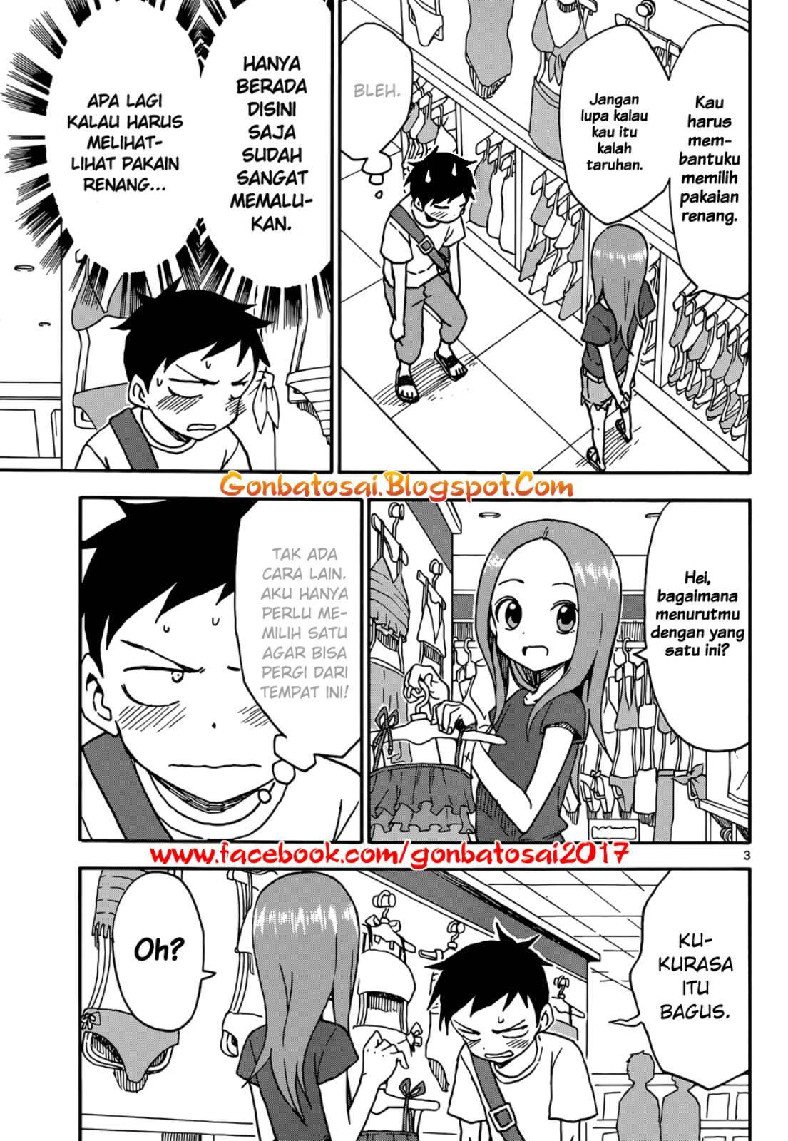 Karakai Jouzu no Takagi-san Chapter 39