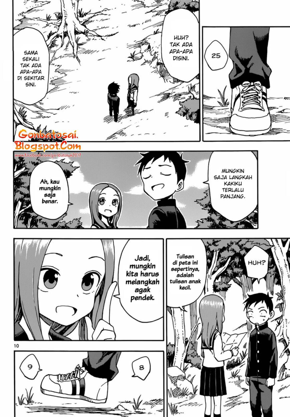 Karakai Jouzu no Takagi-san Chapter 40