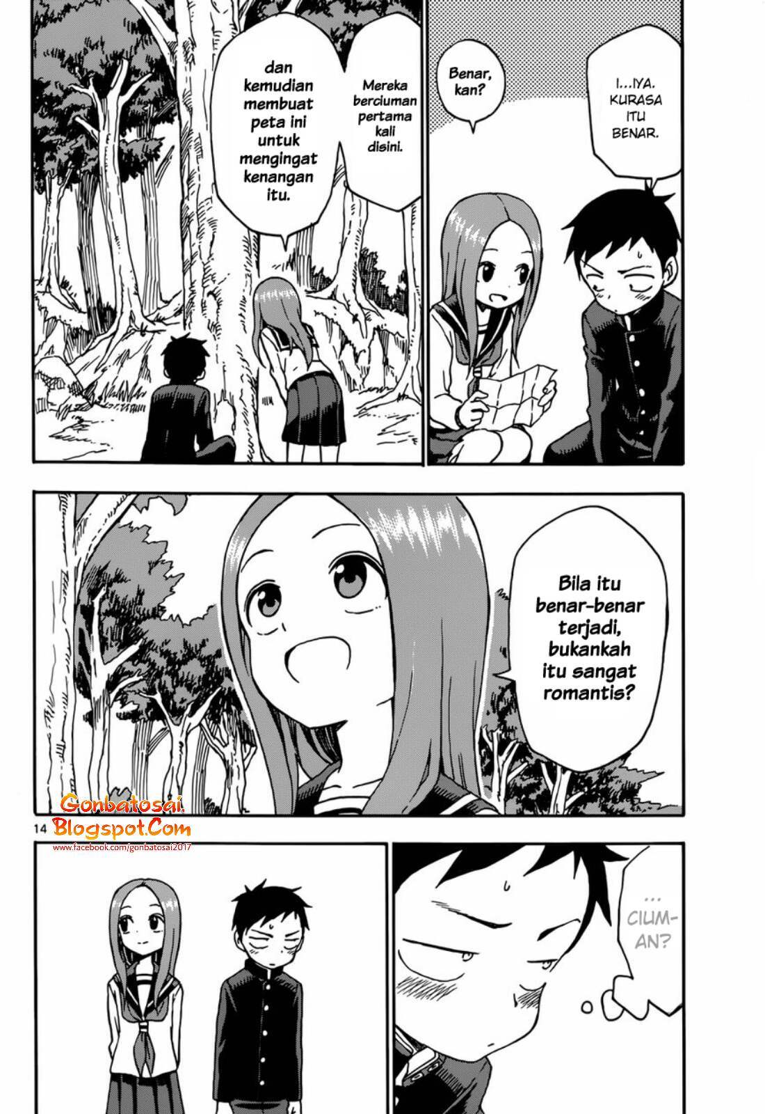 Karakai Jouzu no Takagi-san Chapter 40