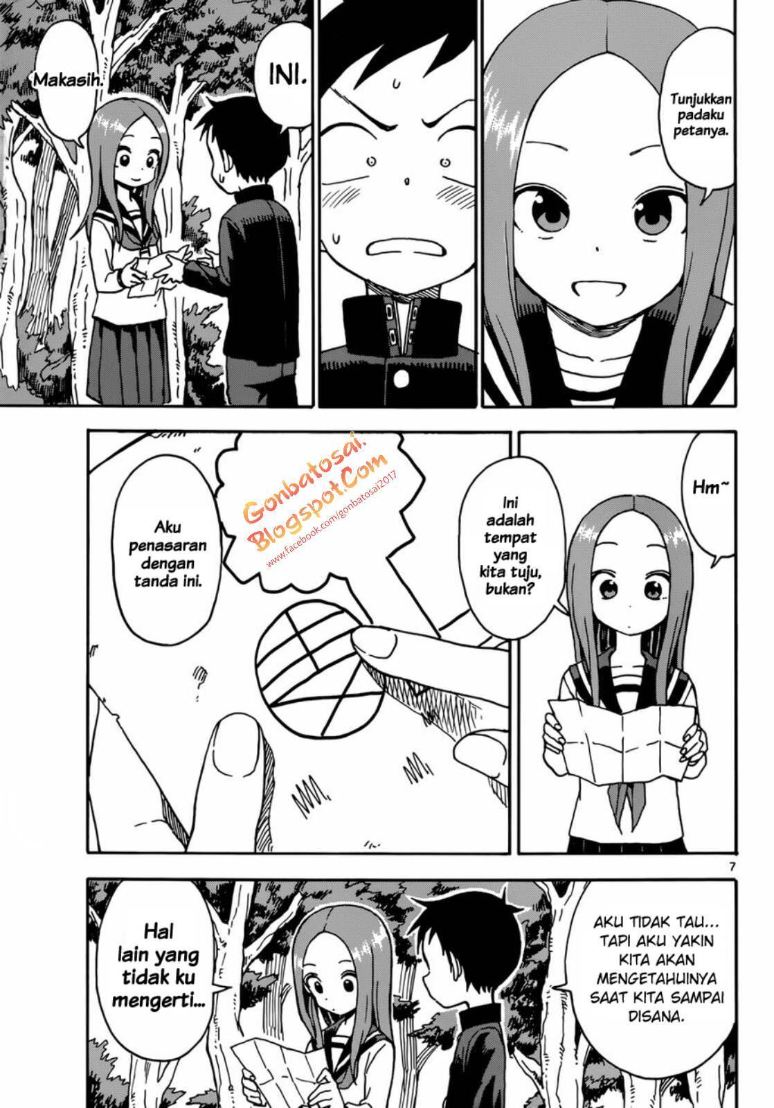 Karakai Jouzu no Takagi-san Chapter 40