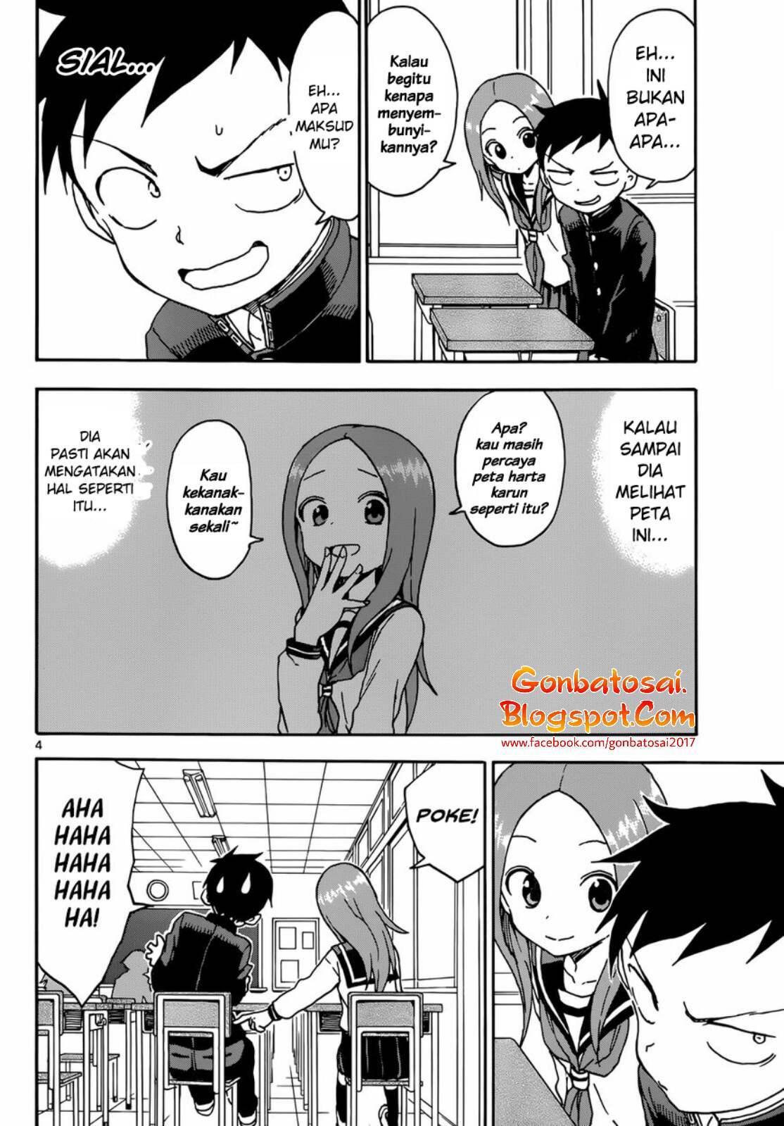 Karakai Jouzu no Takagi-san Chapter 40