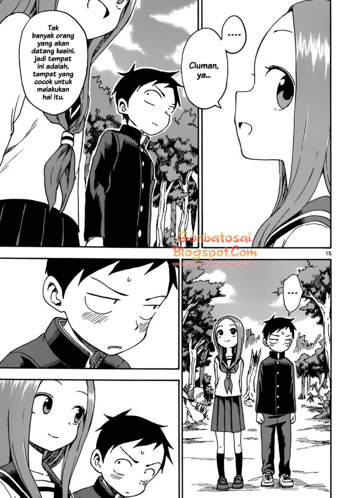 Karakai Jouzu no Takagi-san Chapter 40