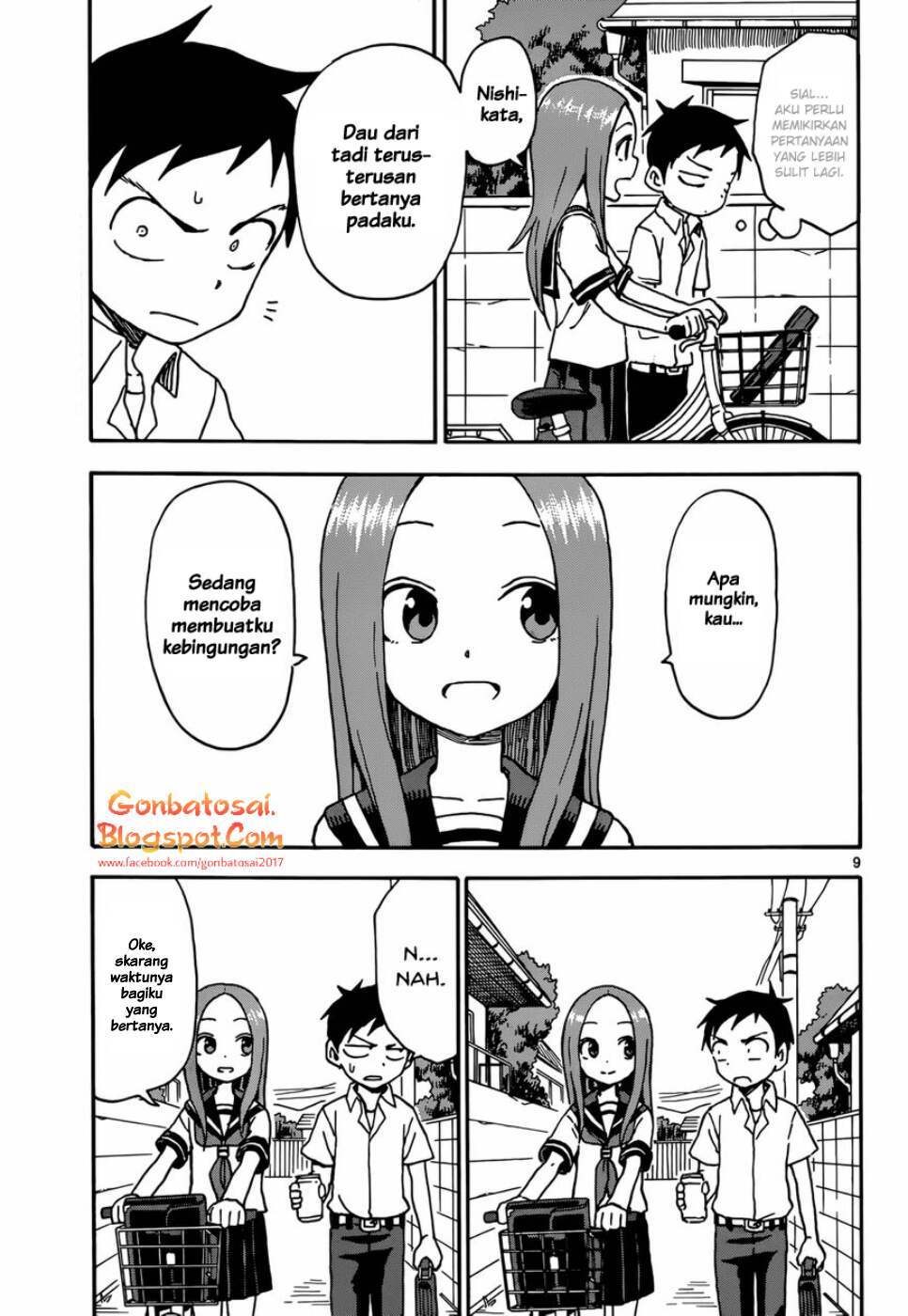 Karakai Jouzu no Takagi-san Chapter 42