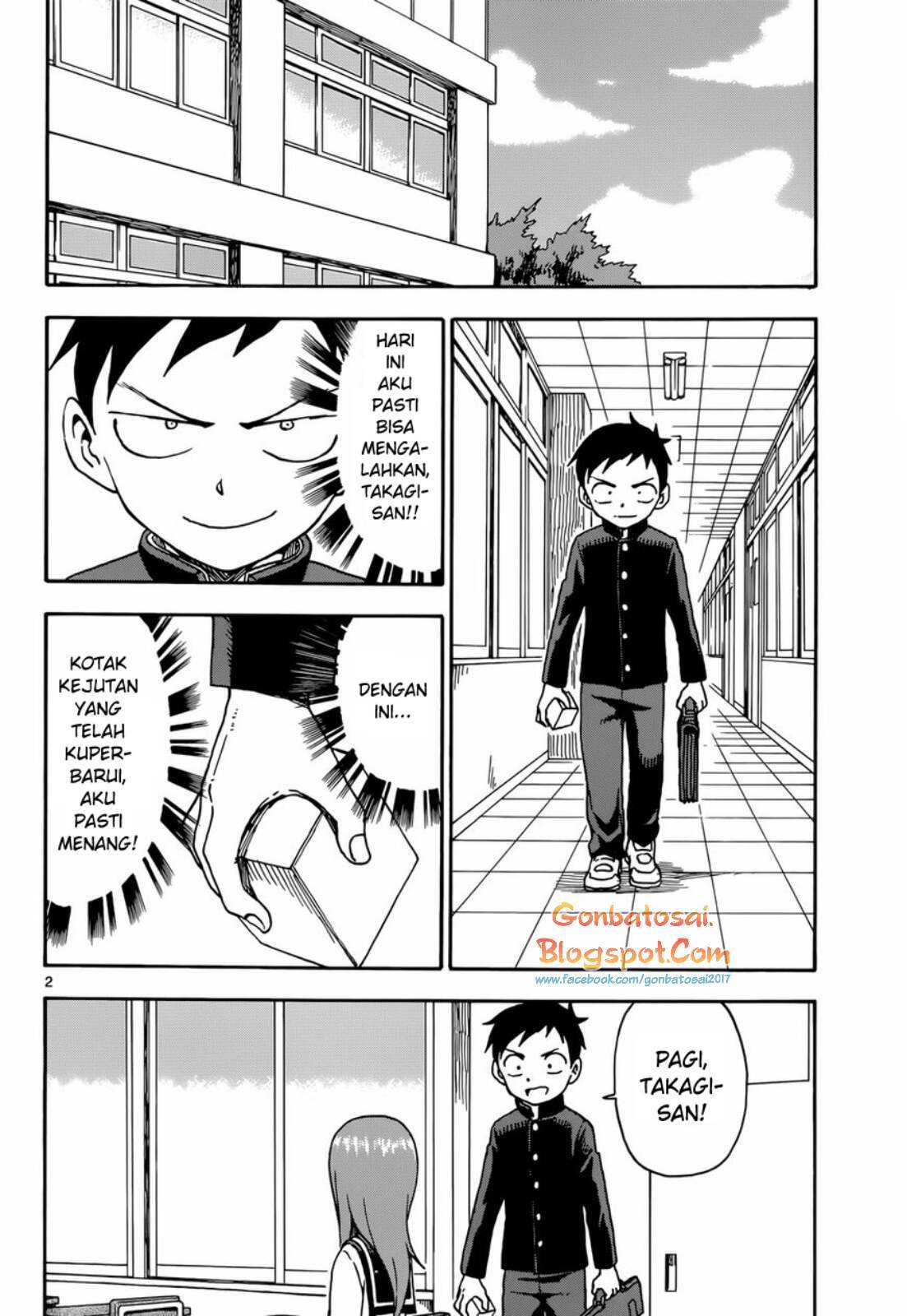 Karakai Jouzu no Takagi-san Chapter 44