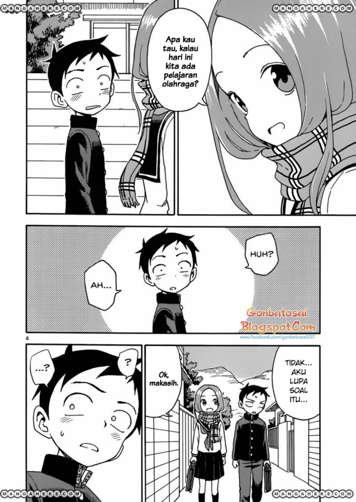 Karakai Jouzu no Takagi-san Chapter 45