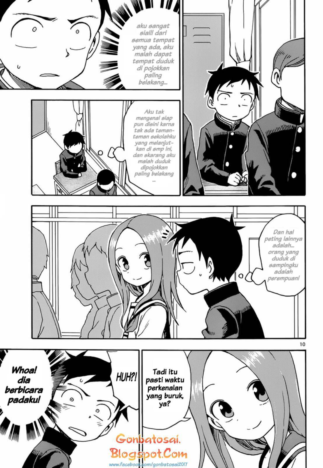 Karakai Jouzu no Takagi-san Chapter 48