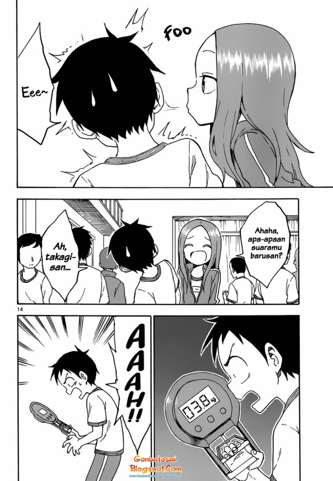 Karakai Jouzu no Takagi-san Chapter 52