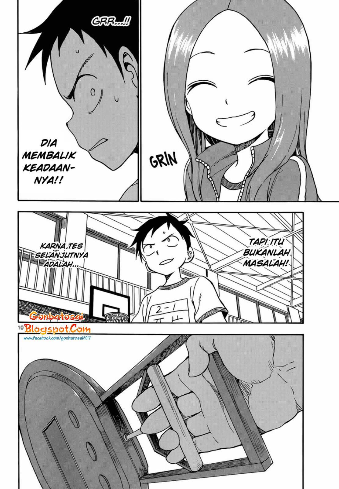 Karakai Jouzu no Takagi-san Chapter 52