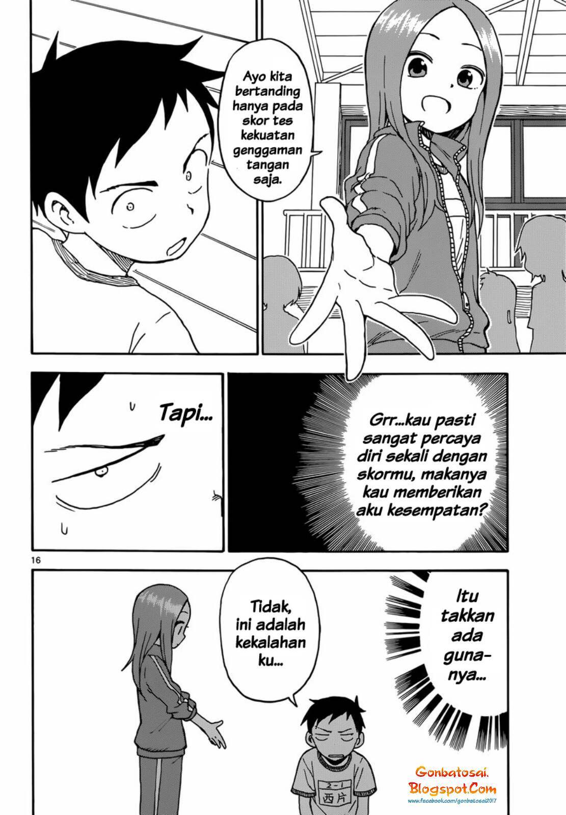 Karakai Jouzu no Takagi-san Chapter 52