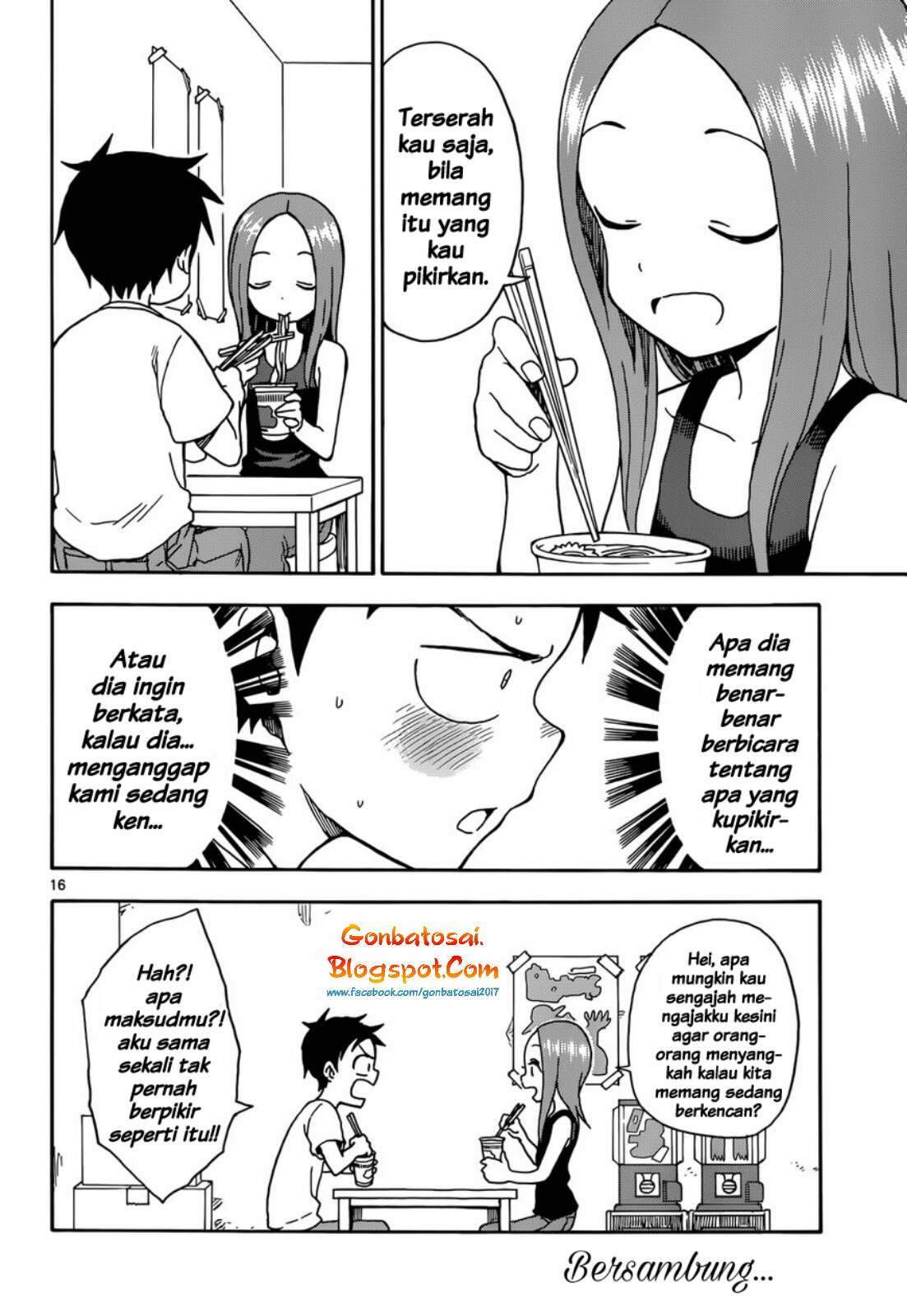 Karakai Jouzu no Takagi-san Chapter 53