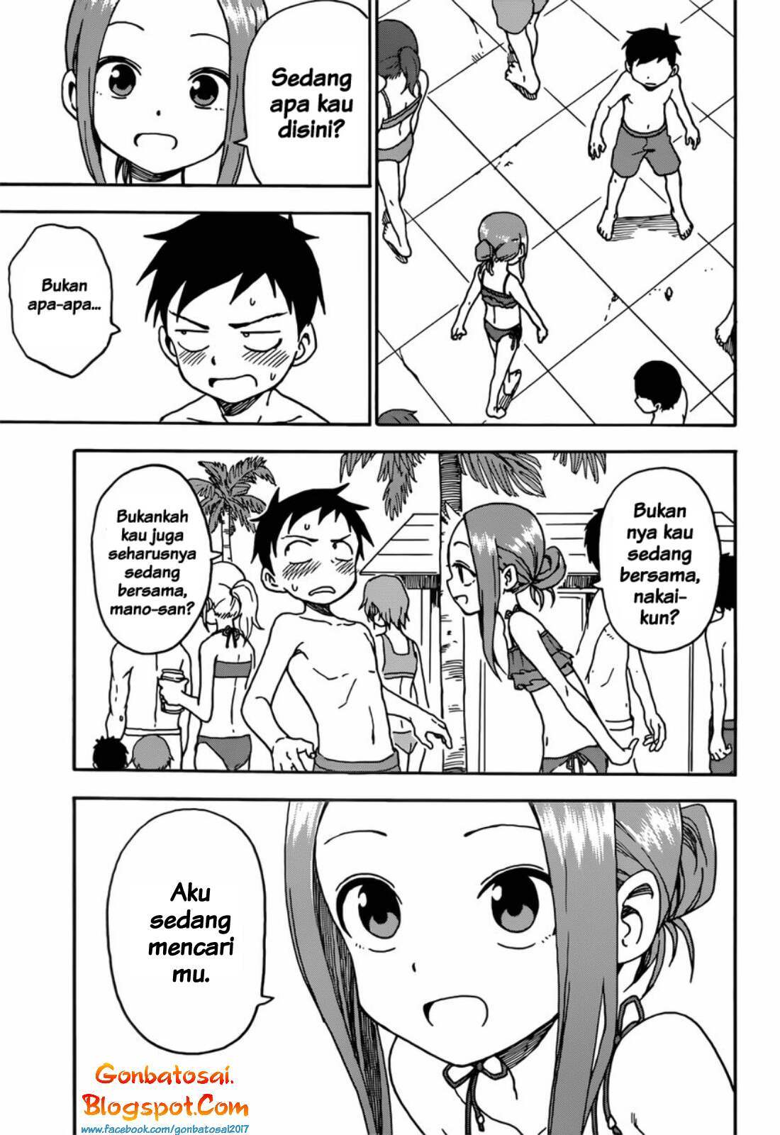 Karakai Jouzu no Takagi-san Chapter 58