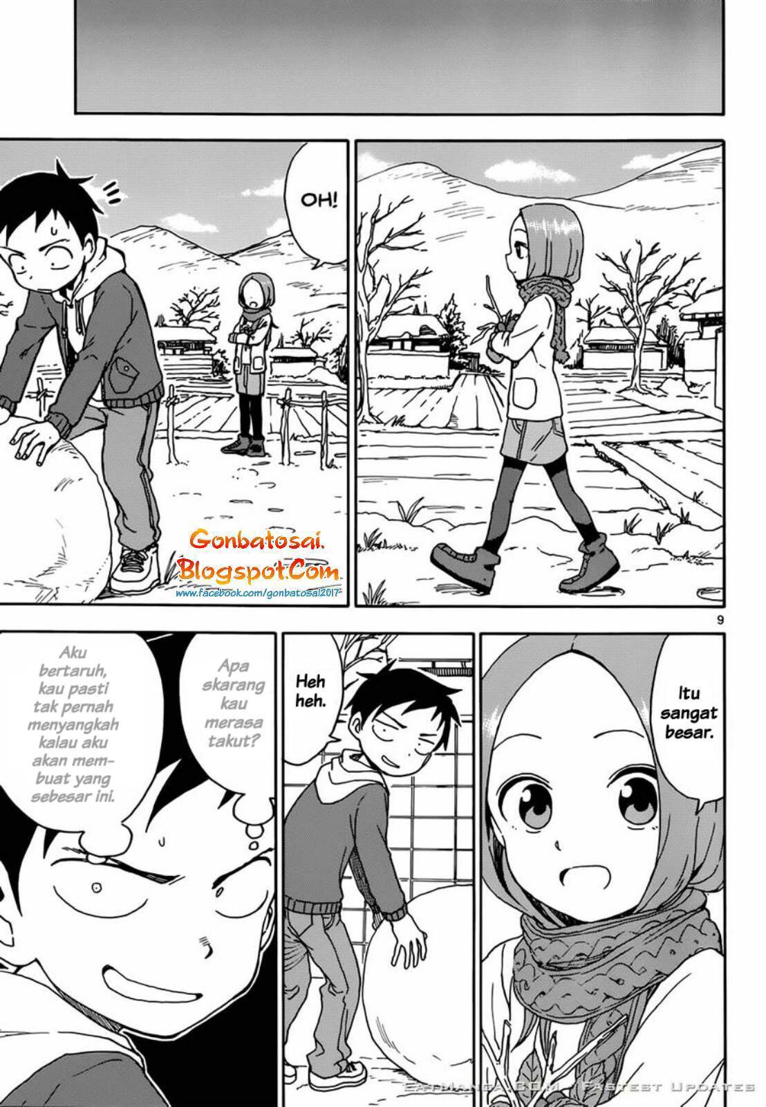 Karakai Jouzu no Takagi-san Chapter 62