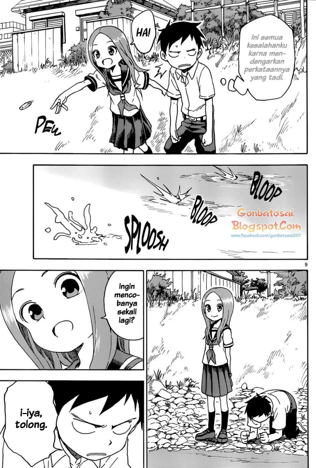 Karakai Jouzu no Takagi-san Chapter 64