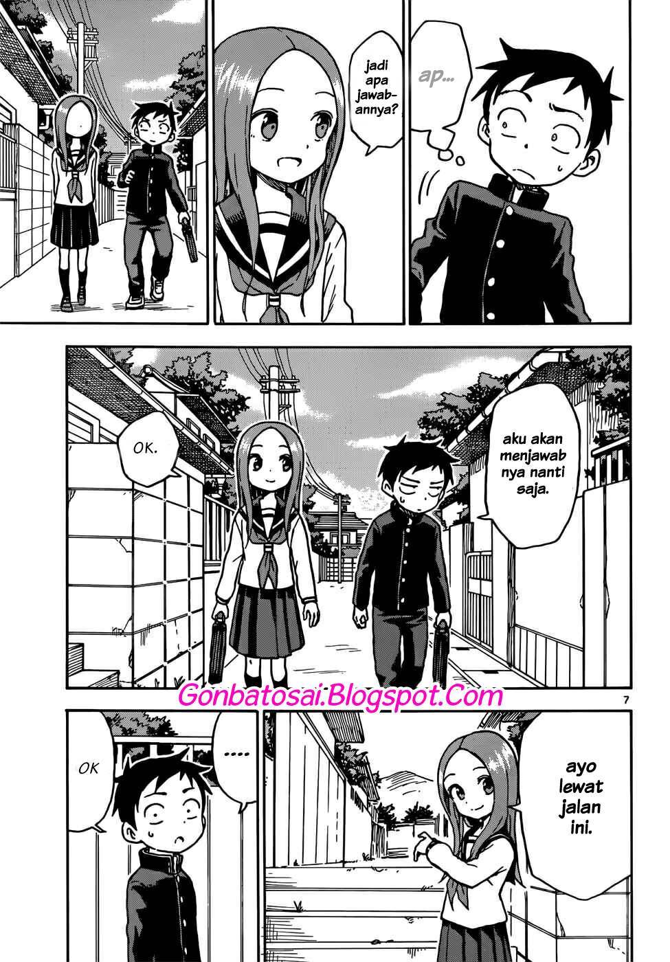 Karakai Jouzu no Takagi-san Chapter 67