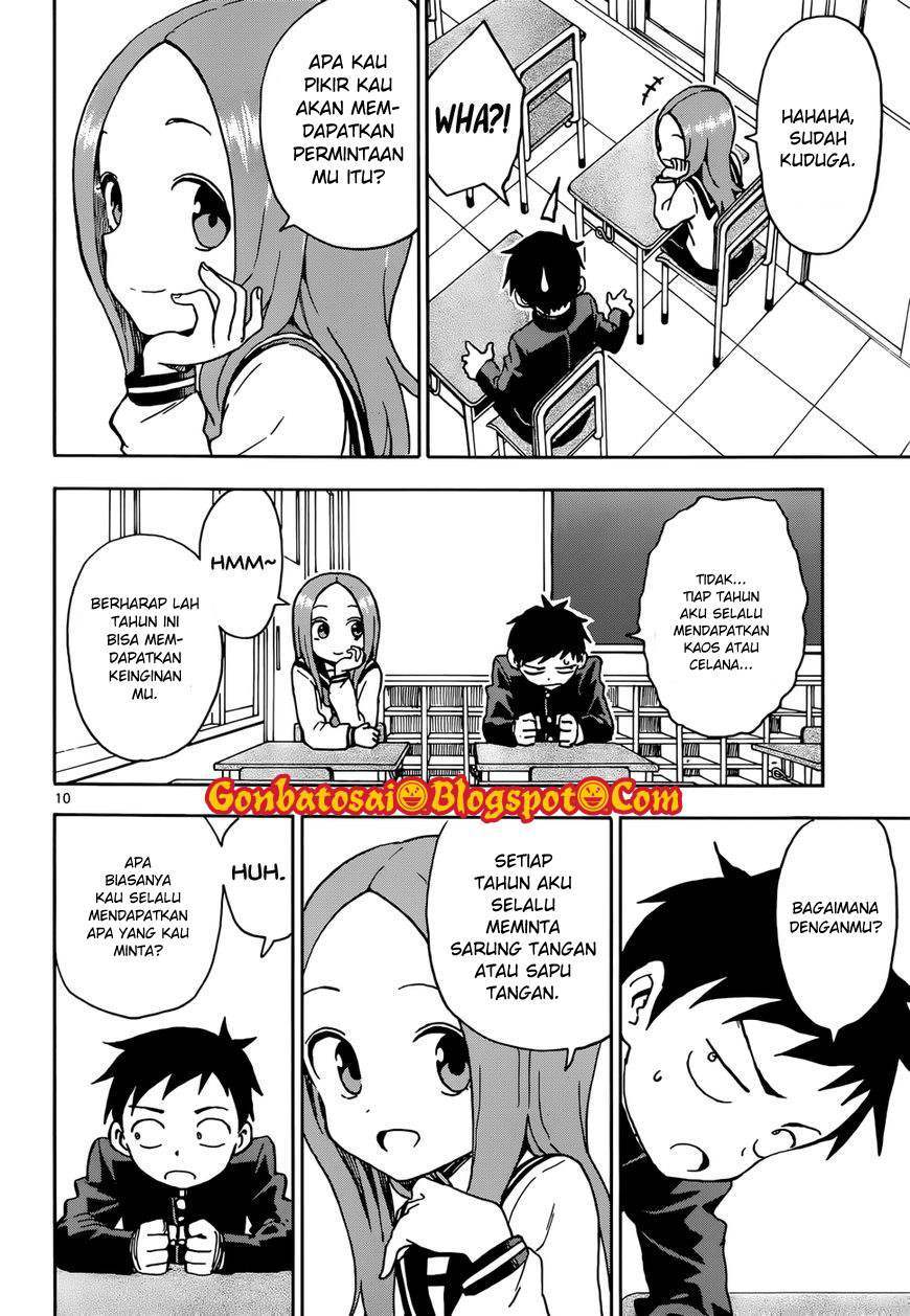 Karakai Jouzu no Takagi-san Chapter 69