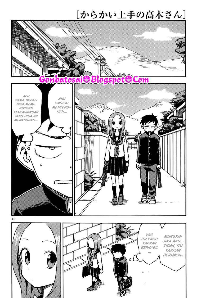 Karakai Jouzu no Takagi-san Chapter 69