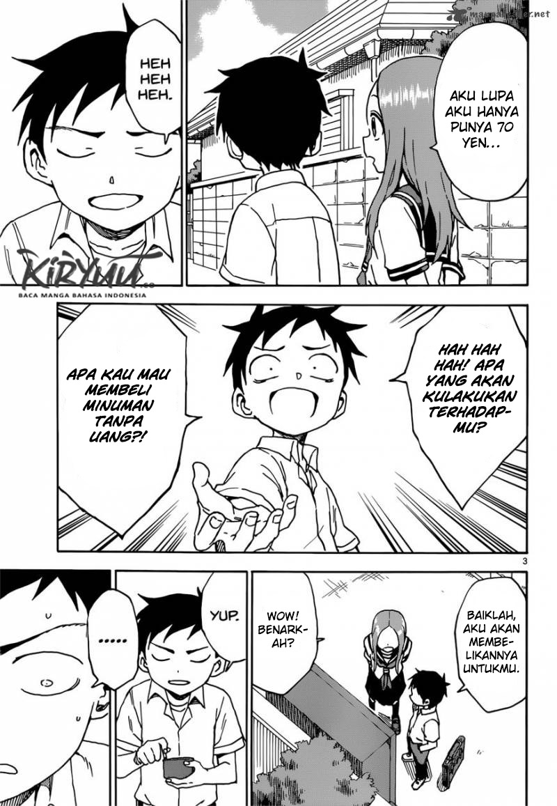 Karakai Jouzu no Takagi-san Chapter 72