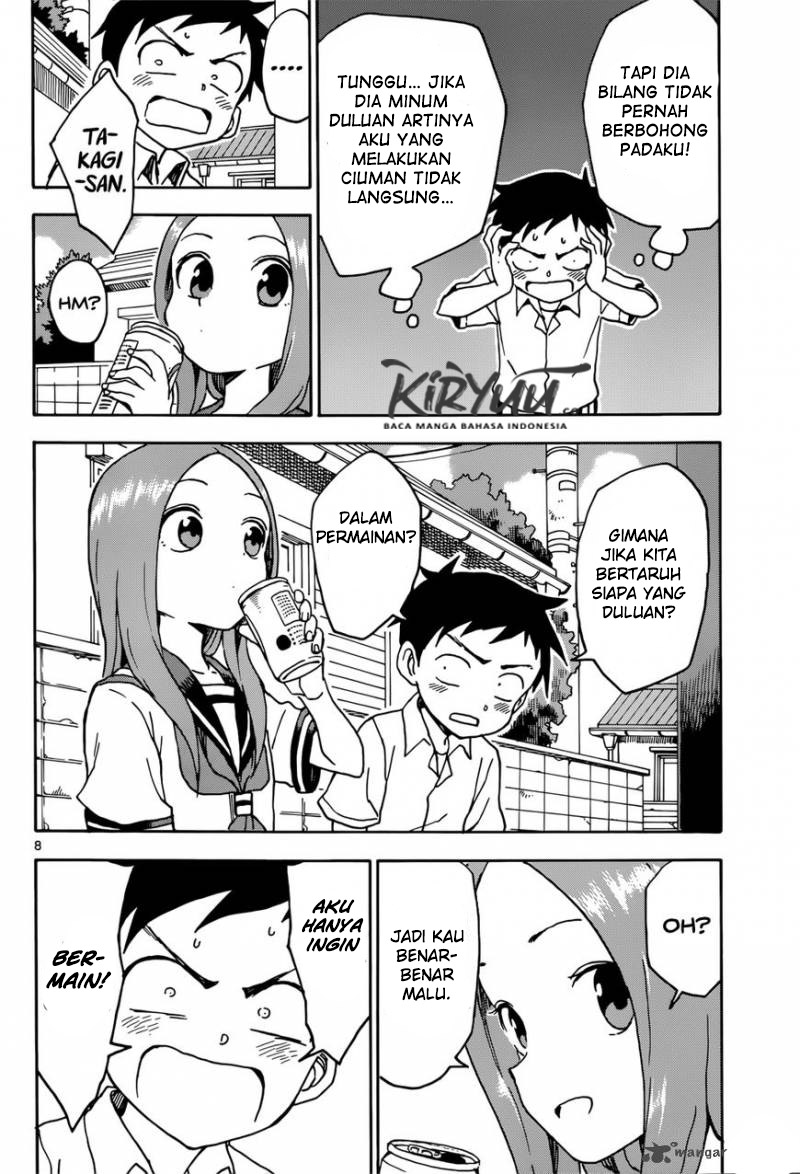 Karakai Jouzu no Takagi-san Chapter 72