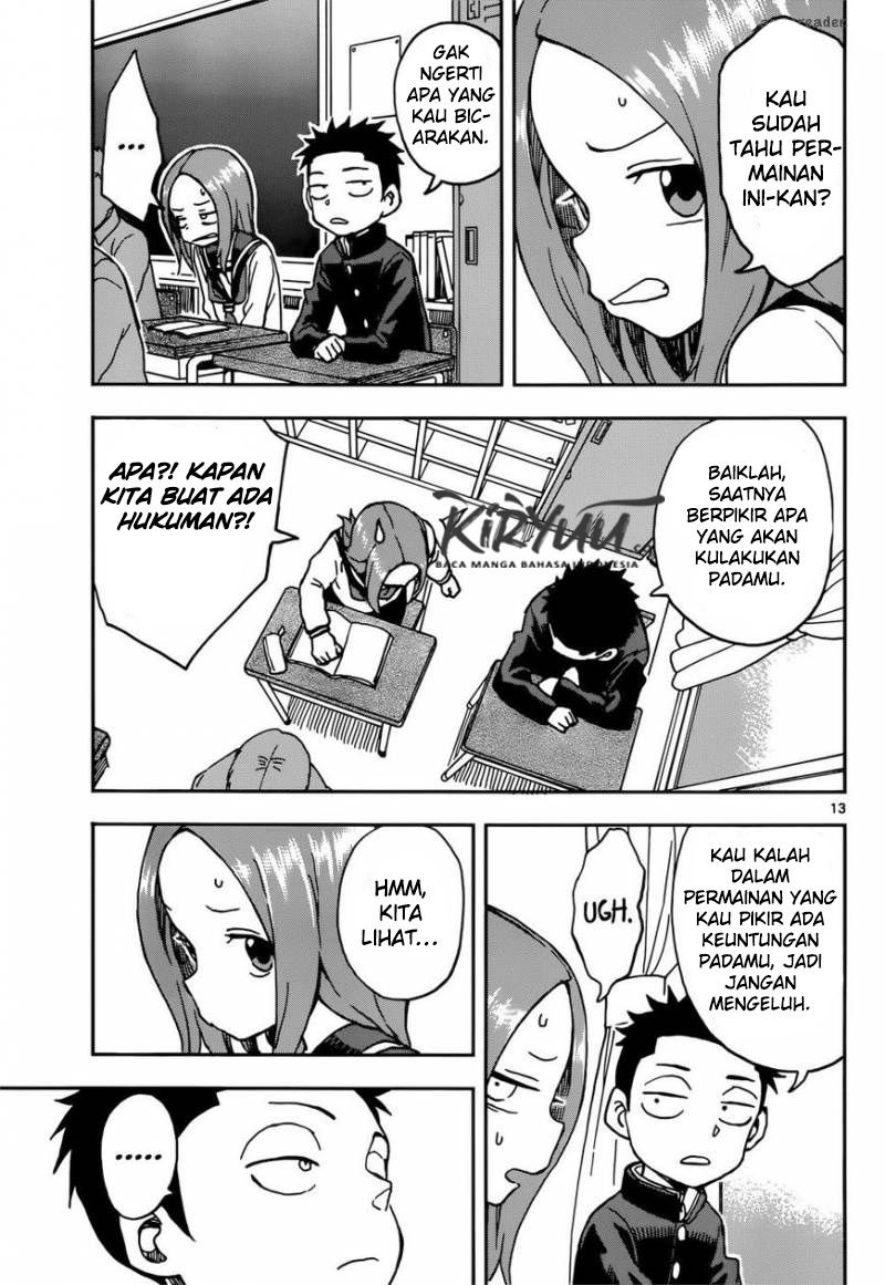 Karakai Jouzu no Takagi-san Chapter 73