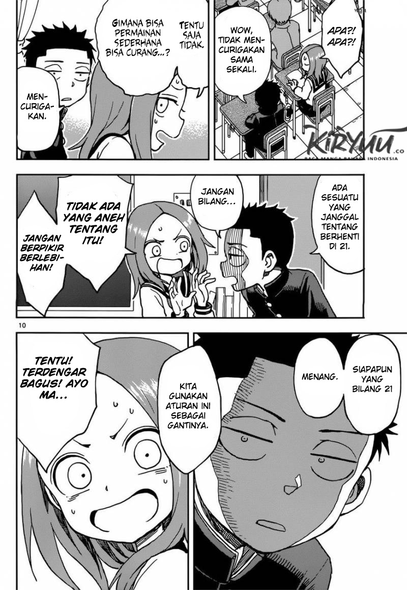 Karakai Jouzu no Takagi-san Chapter 73