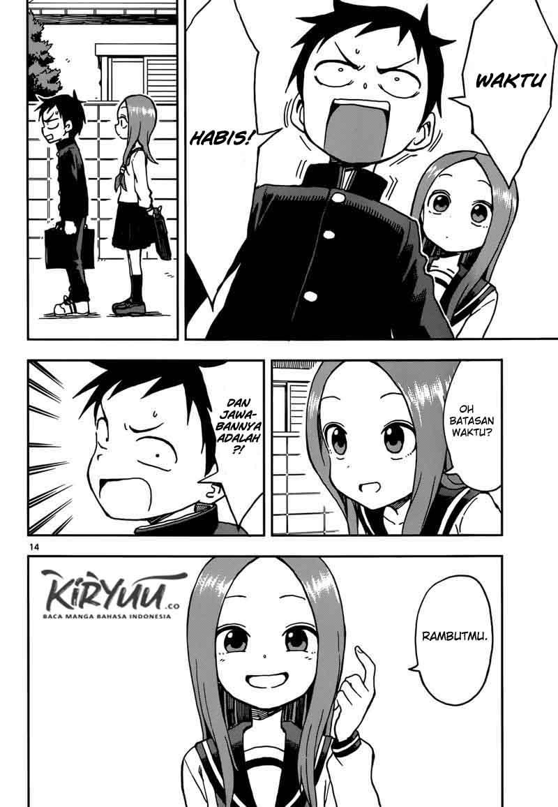 Karakai Jouzu no Takagi-san Chapter 74