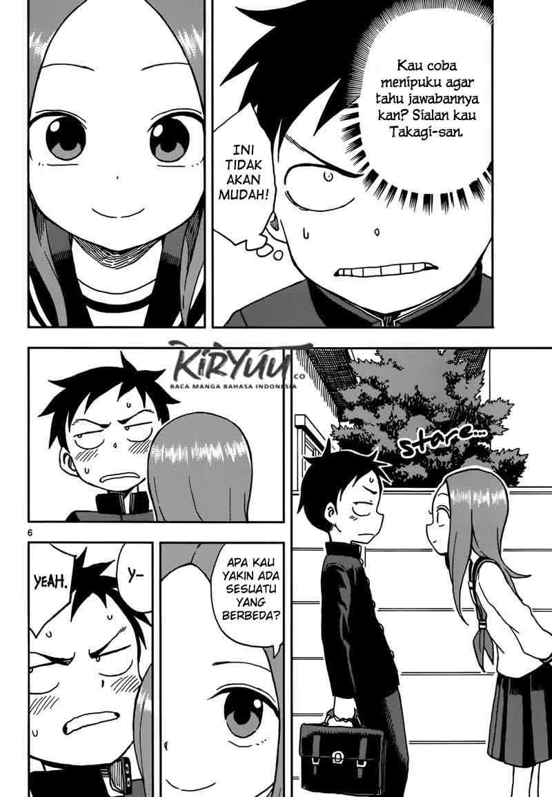 Karakai Jouzu no Takagi-san Chapter 74