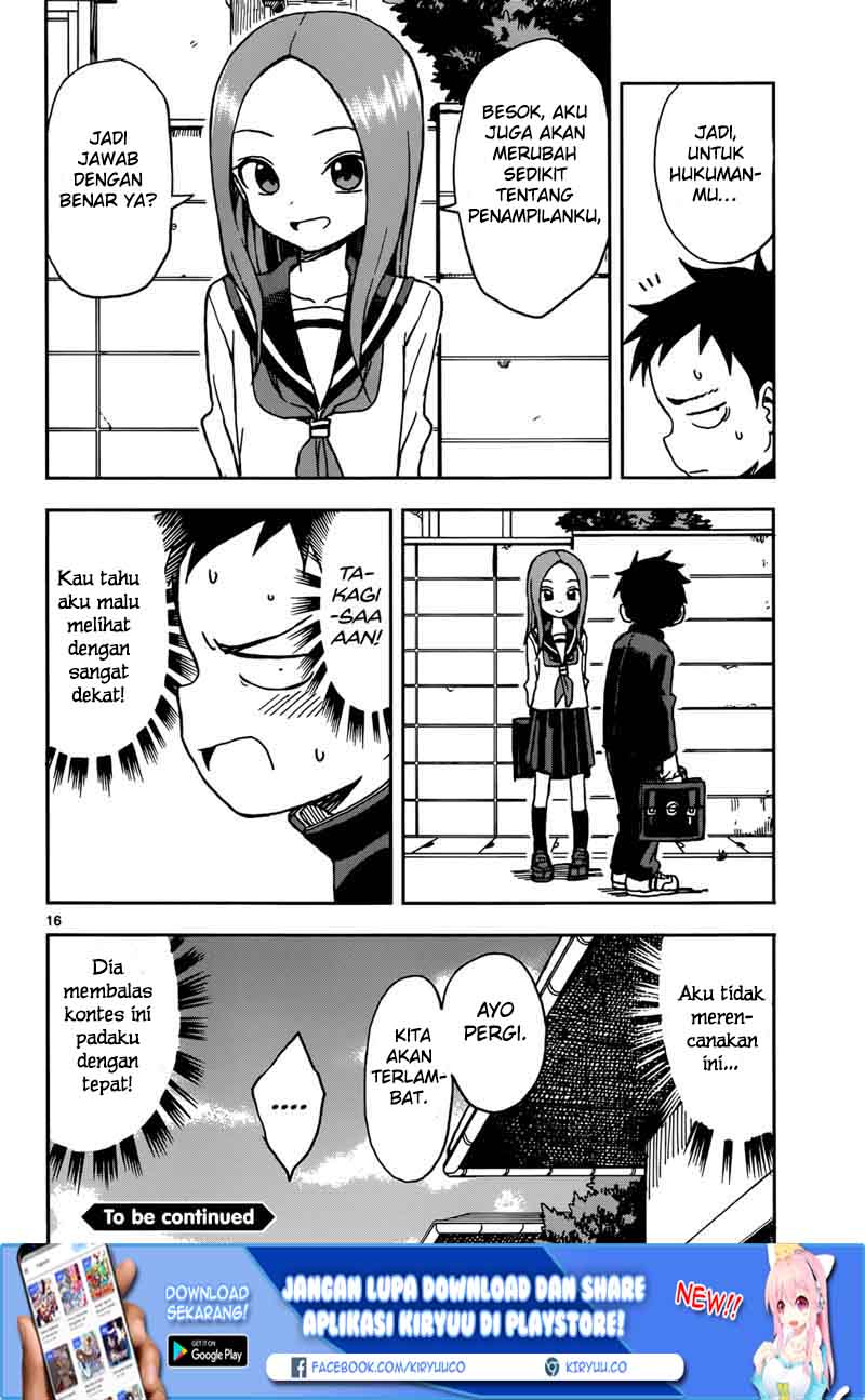 Karakai Jouzu no Takagi-san Chapter 74