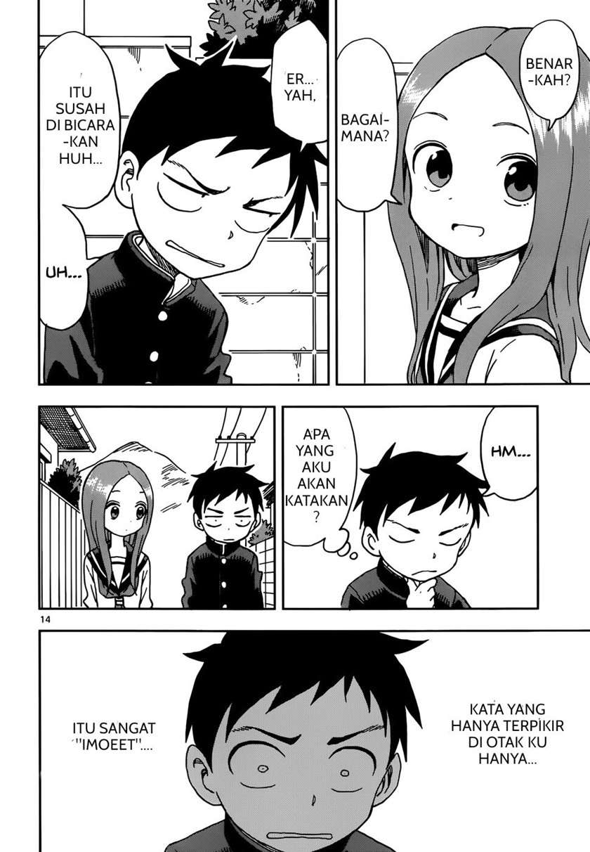 Karakai Jouzu no Takagi-san Chapter 79