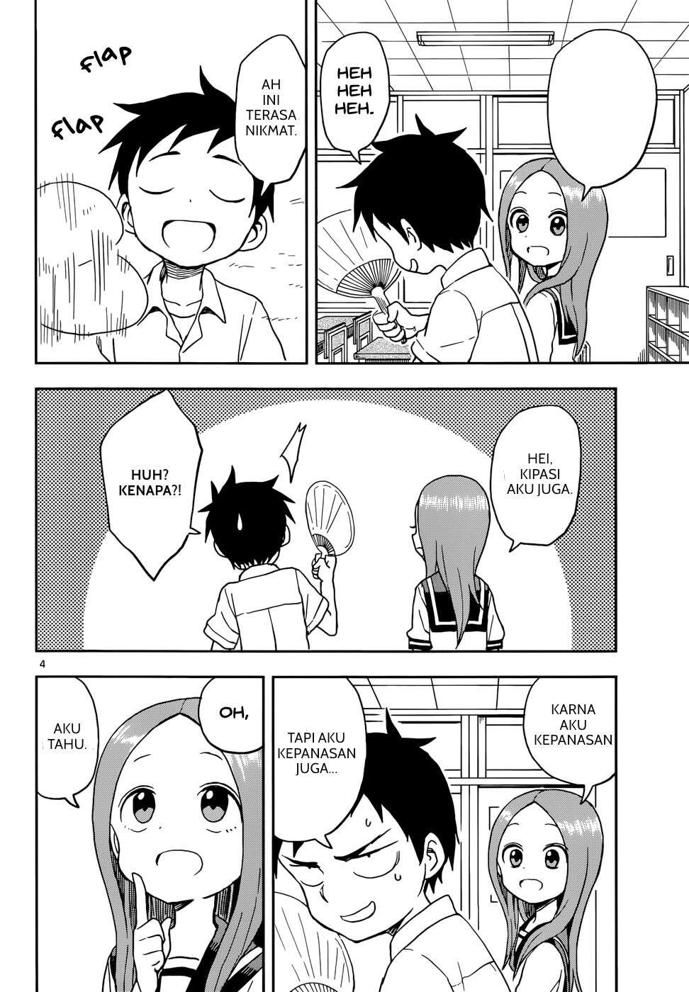 Karakai Jouzu no Takagi-san Chapter 86