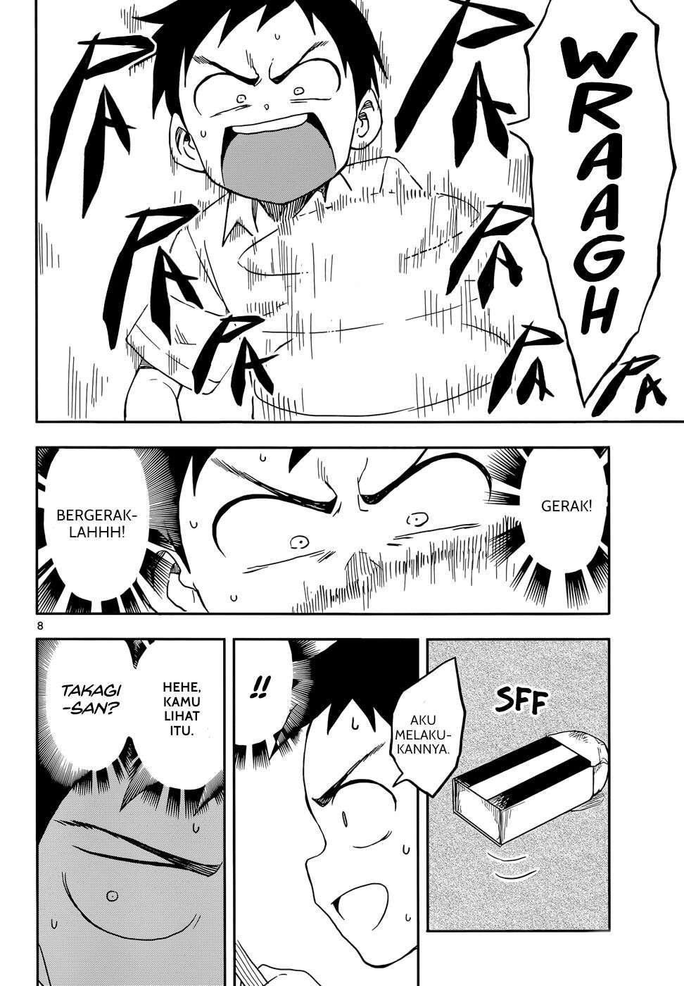 Karakai Jouzu no Takagi-san Chapter 86