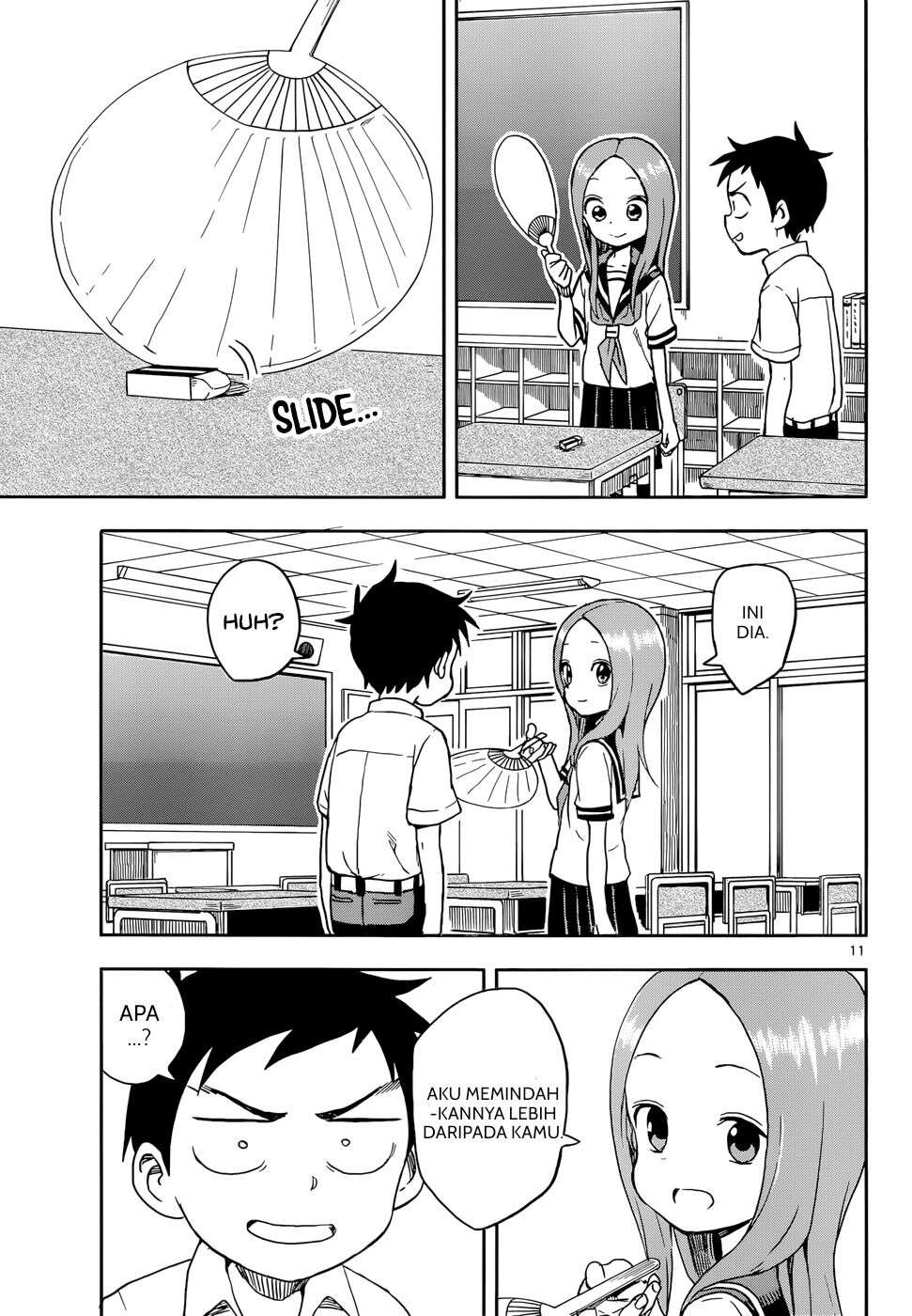 Karakai Jouzu no Takagi-san Chapter 86