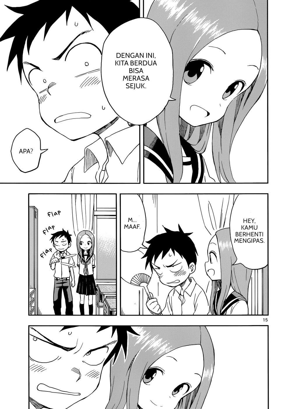 Karakai Jouzu no Takagi-san Chapter 86