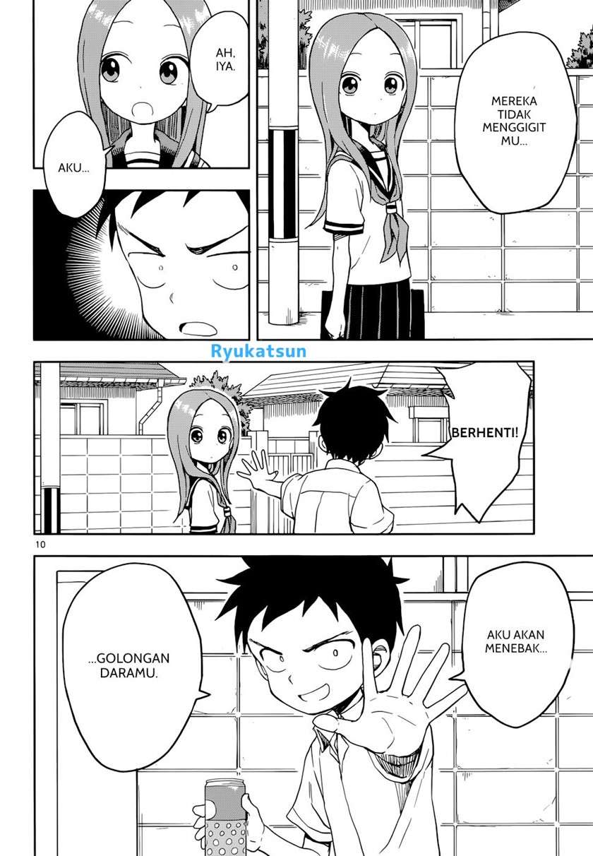 Karakai Jouzu no Takagi-san Chapter 90