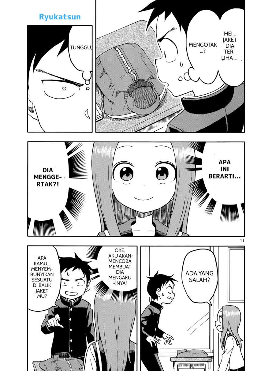 Karakai Jouzu no Takagi-san Chapter 91