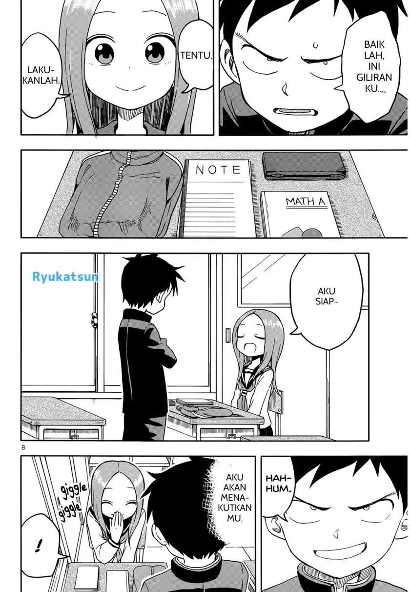 Karakai Jouzu no Takagi-san Chapter 91