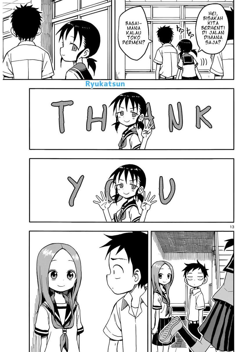 Karakai Jouzu no Takagi-san Chapter 93