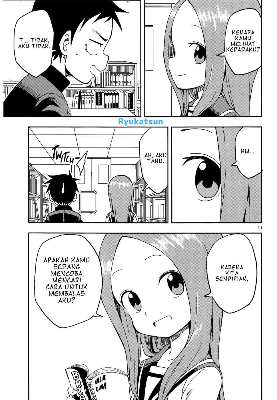 Karakai Jouzu no Takagi-san Chapter 94