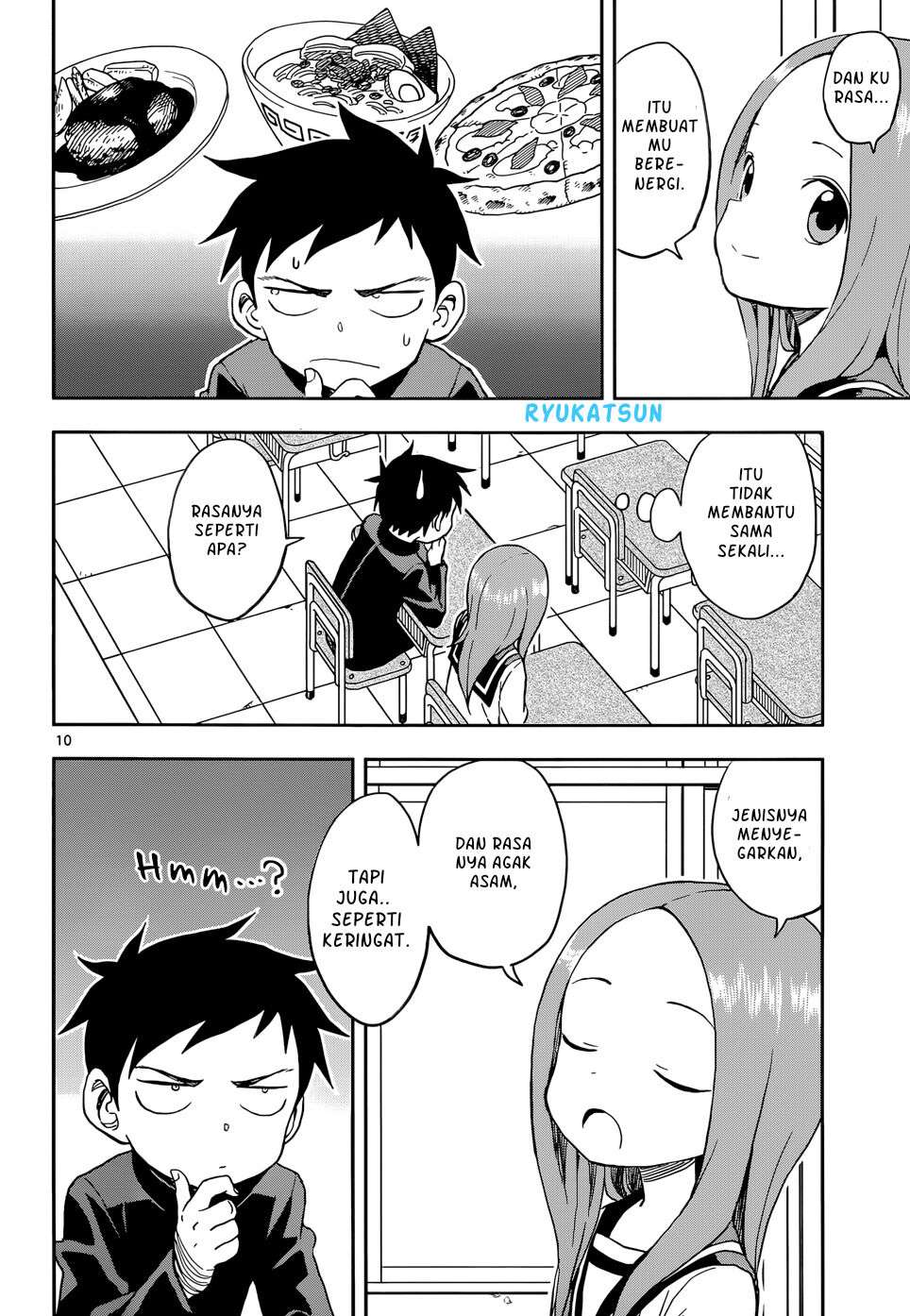 Karakai Jouzu no Takagi-san Chapter 96