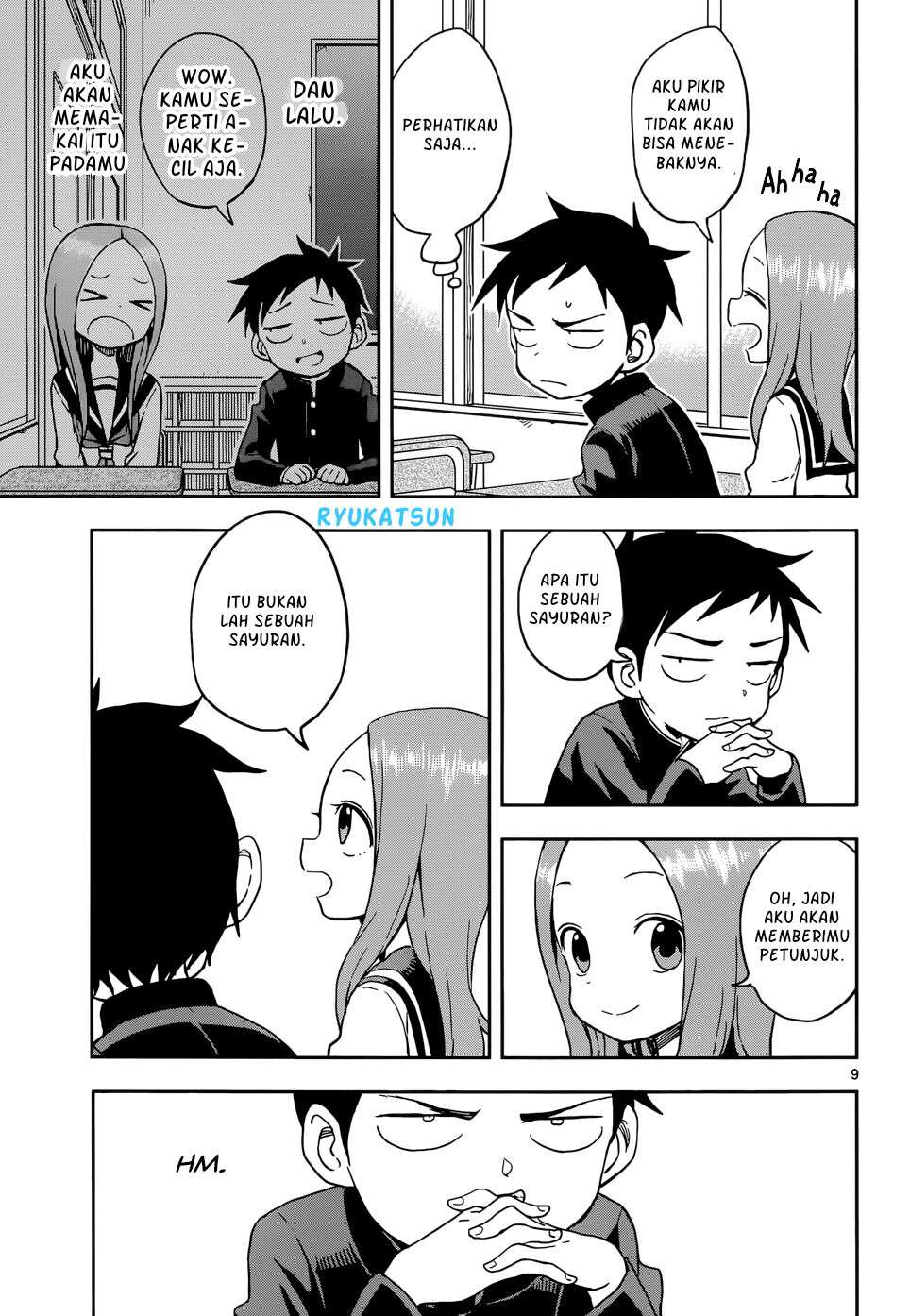 Karakai Jouzu no Takagi-san Chapter 96