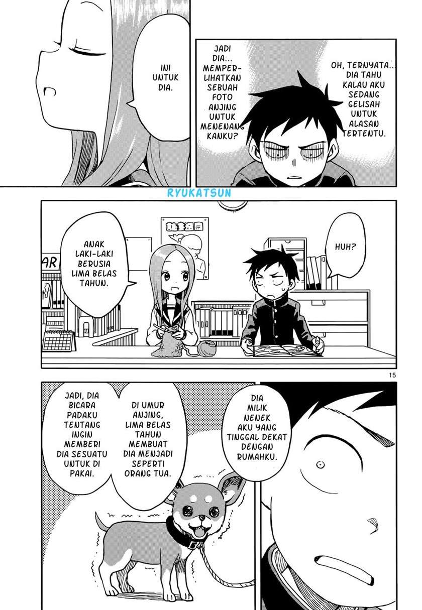 Karakai Jouzu no Takagi-san Chapter 97