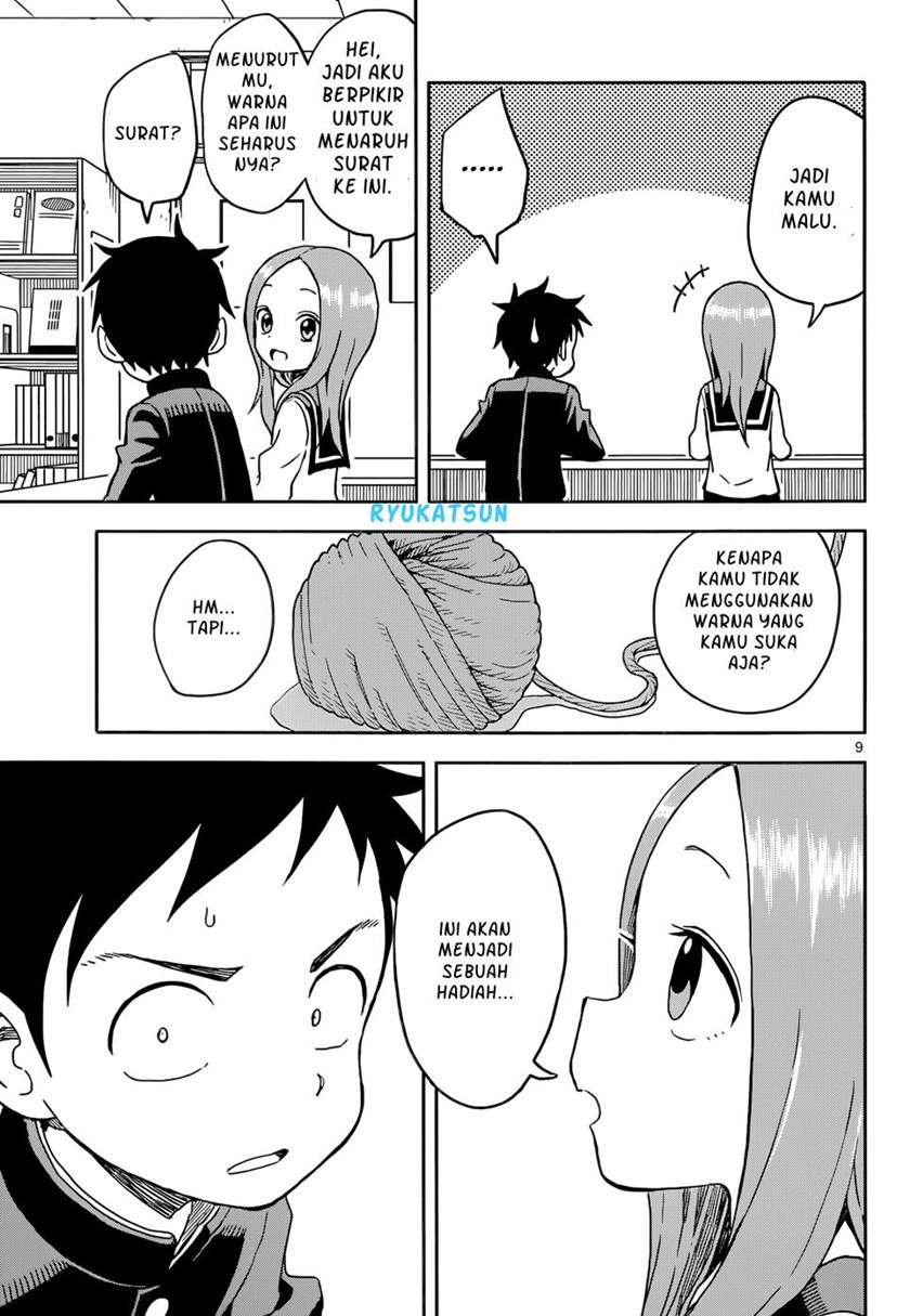 Karakai Jouzu no Takagi-san Chapter 97