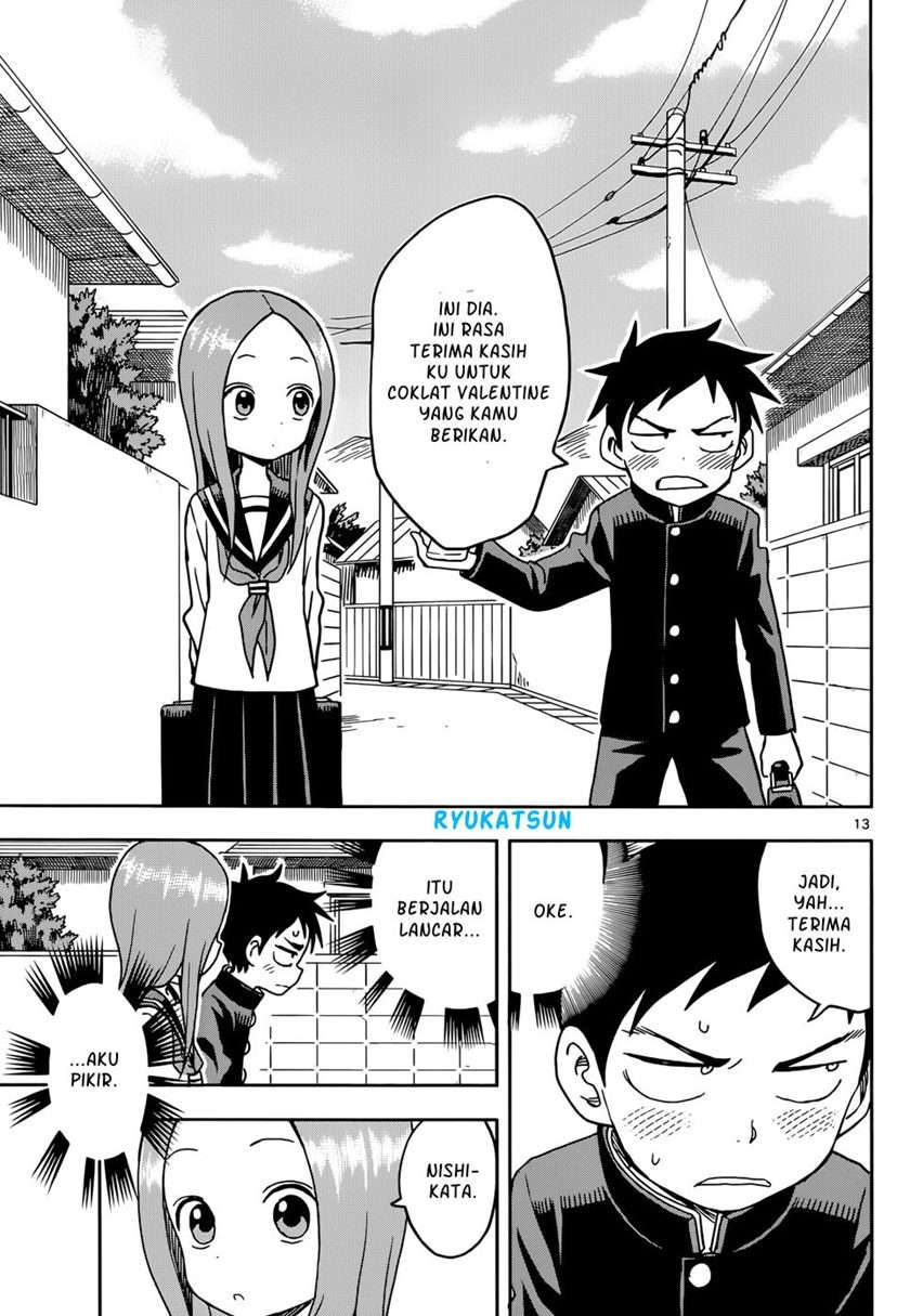 Karakai Jouzu no Takagi-san Chapter 99